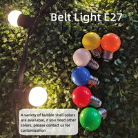 Guirlande lumineuse E27, décoration de Noël, de mariage et de fête de jardin, directement de l'usine