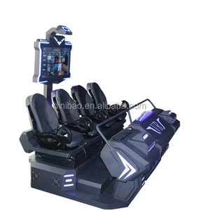 Simulador de Realidad Virtual 9D, Máquina de Juego de Nave Espacial VR para 4 Jugadores, Versión en Inglés, Metálica, para Cine VR, Precio de Fábrica al por Mayor - Product Image 2