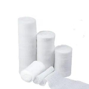 Gauze roll - Hubei Qianjiang Kingphar Medical Material - cotton / elastic /  breathable