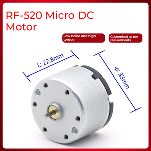 高トルク低速Rpmカーボンブラシ小型小型マイクロ電気DCモーター石鹸ディスペンサーモーター - Product Image 5