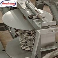 Máquina de Alambre de Púas de Alta Velocidad Totalmente Automática con PLC, Motor, Bomba y Rodamientos Duraderos para Fabricación Industrial de Cercas de Alambre Galvanizado