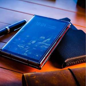 โทรศัพท์มือถือพับได้ NEW Kreta V11V รุ่น James Business จอคู่ กล้อง 64MP ระดับไฮเอนด์ รองรับ 5G ชิปเซ็ต <span class=keywords><strong>Snapdragon</strong></span> <span class=keywords><strong>865</strong></span> หนังวัวสีแดง ความจุ 12+512GB - Product Image 3