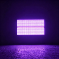 Projecteur stroboscopique LED DMX512 1000W RGB 3-en-1 à contrôle par zone de pixels, indice de protection IP33, 7950 lumens, en alliage d'aluminium, pour événements festifs