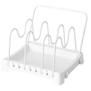 Spoon Rest and Lid Holder <b>Pan</b> Cover Holder Pot Lid Storage Pot Lid Holder Cutting Board Drain Rack Countertop Shelf - Product Image 1