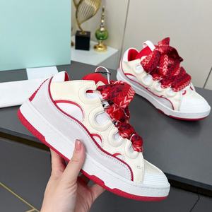 Zapatos Deportivos Casuales de Lujo, Zapatos para Caminar Casuales de Alta Calidad, Unisex, Diseño LAN, con Cordones, Punta Redonda, Zapatillas Bajas - Product Image 1