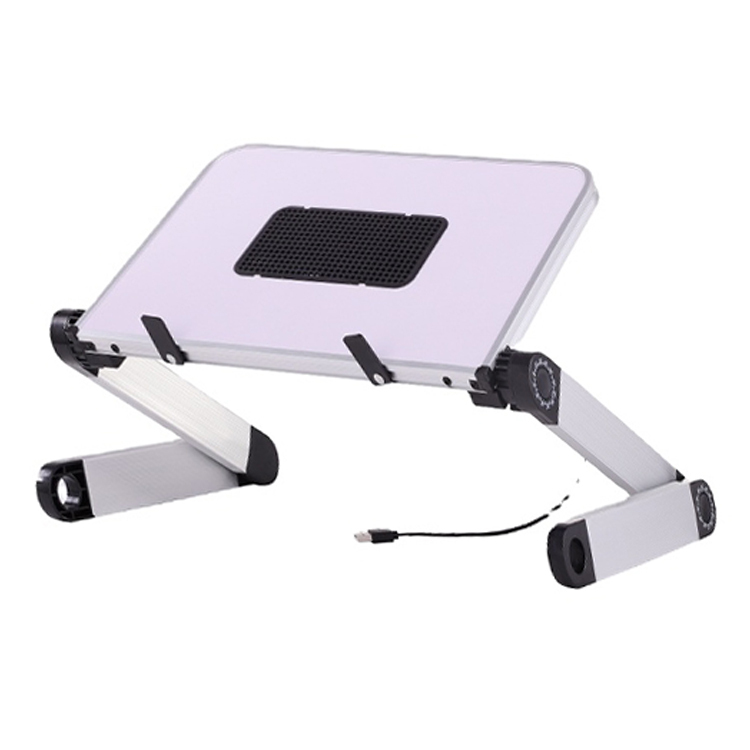 2021 New Arrival Portable Foldable Sofa Bed Edge Cooler Laptop Monitor Notebook Stand Multifunctional Aluminum Alloy