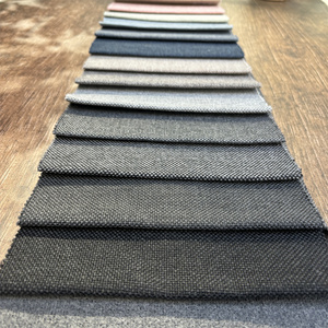 100% poliéster liso sofá tela tapicería decoración del hogar tela <span class=keywords><strong>para</strong></span> sofá sillón fábrica precio más barato Stock Inari Boss - Product Image 2