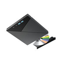 Unidad Blu Ray externa de escritorio para computadora portátil todo en uno, cuatro puertos USB, interfaz tipo C, lector de tarjetas SD TF optimizado para unidades ópticas