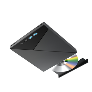 Unidad <span class=keywords><strong>Blu</strong></span> <span class=keywords><strong>Ray</strong></span> externa <span class=keywords><strong>de</strong></span> escritorio <span class=keywords><strong>para</strong></span> computadora portátil todo en uno, cuatro puertos USB, interfaz tipo C, <span class=keywords><strong>lector</strong></span> <span class=keywords><strong>de</strong></span> tarjetas SD TF optimizado <span class=keywords><strong>para</strong></span> unidades ópticas - Product Image 5