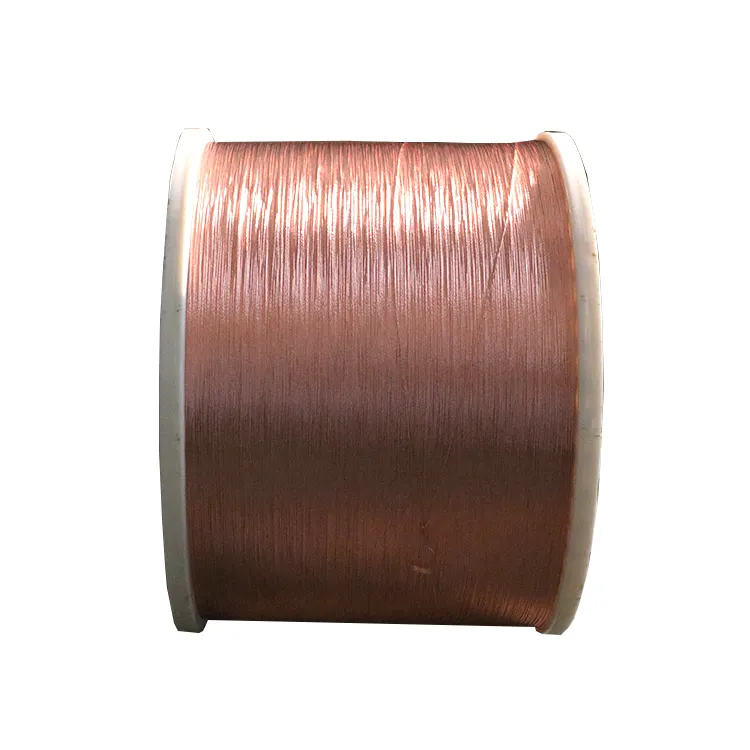 HUAWANG-muestras disponibles de alambre de cobre trenzado Ccs