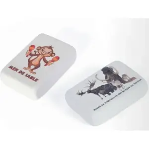 Rectangular <b>Eraser</b> GOM03 customized gadgets - Product Image 1