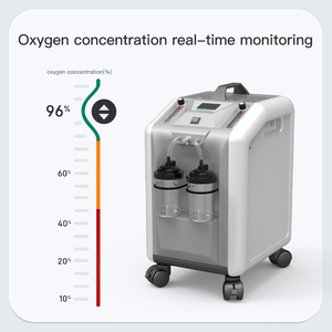 Topkwaliteit 10l Dual Flow Medische Kwaliteit 96% Hoge Concentratie Hete Verkoop Draagbare Zuurstofconcentrator Tweedehands - Product Image 4