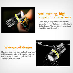 MOQ 10 pares <span class=keywords><strong>de</strong></span> luz <span class=keywords><strong>de</strong></span> lectura LED W5W 12V nueva luz Interior Canbus T10 para luz <span class=keywords><strong>de</strong></span> posición Honda para Nissan nuevo lanzamiento - Product Image 3