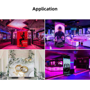 3 접이식 LED 포스터 디스플레이 화면 휴대용 디지털 광고 비디오 배너 실내 P1.25 P1.53 P1.86 P2.5 LED 포스터 스탠드 - Product Image 6