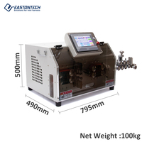 EW-05F High-präzision automatische (2 - 6 core) multi-leiter draht kabel schneiden und abisolieren maschine