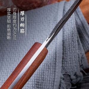 Yangjiang-made hand-forged <b>boning</b> <b>knife</b>, slaughtering <b>knife</b>, skinning and cutting <b>knife</b> with pointed tip, butcher's <b>knife</b> for - Product Image 3