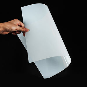 Mylar vierge 12*12 pouces taille personnalisée bricolage PET matériel pour pochoirs en plastique ensemble chine usine approvisionnement lettre <span class=keywords><strong>Alphabet</strong></span> modèle - Product Image 4