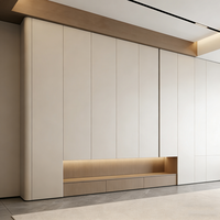 Armoires de rangement modulaires modernes en bois massif personnalisées pour salon - Écologiques et durables - Vente directe d'usine et vente en gros