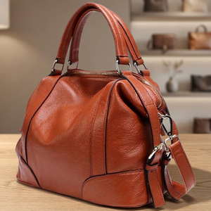 Bolsos de Mano de Cuero Genuino de Lujo, Personalizables al por Mayor, con Cierre de Cremallera, Impermeables y Ecológicos, para Mujer - Product Image 4