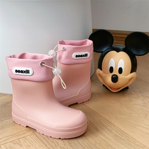 Nuevas Botas de Lluvia para Niños con Cierres Elásticos, Resistentes al Agua, Antideslizantes y Cómodas - Product Image 5