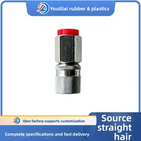 Adaptateur de manomètre hydraulique à raccord rapide fileté, connecteur industriel étanche pour la mesure de pression