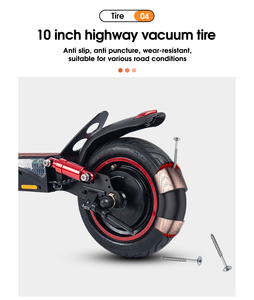 Stock d'entrepôt espagnol, scooter puissant de 600 W, 48 V, T4, scooter pliable pour adultes, hauteur réglable, scooter rapide - Product Image 5