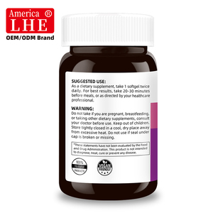 Suplemento de Isoflavonas de Soya Shecome Personalizado, Regula los Niveles, Mejora la Salud Menstrual, Cápsulas Blandas de Isoflavonas de Soya - Product Image 4