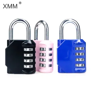 XMM-8023A 공장 생산 4 자리 조합 자물쇠 아연 합금 안전 체육관 자물쇠 뜨거운 판매 보안 조합 잠금