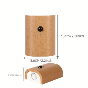 Fábrica al por mayor LED Cuerpo humano Inducción Luces nocturnas inteligentes <span class=keywords><strong>Sensor</strong></span> interior Luz de pared - Product Image 2