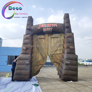 Khủng Long công viên chủ đề <span class=keywords><strong>Inflatable</strong></span> lối vào <span class=keywords><strong>Inflatable</strong></span> cổng tò vò <span class=keywords><strong>Inflatable</strong></span> cổng - Product Image 2