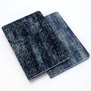 دفتر ملاحظات عصري من قماش الدنيم مع لمعان للاستخدام اليومي والإضافة العصرية - Product Image 1