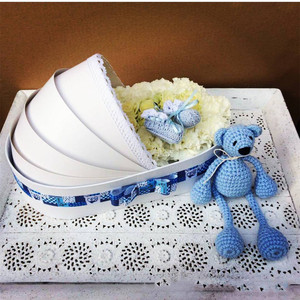 RM-cesta de flores, caja de regalo creativa, ramo de flores, bote de <span class=keywords><strong>luna</strong></span> llena para bebé, regalos y artesanías, gran oferta - Product Image 4