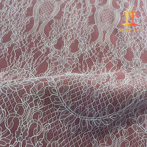 Nuevo estilo, vestido de novia blanco, encaje, tela de encaje de pestañas nupciales francesas, 2017 - Product Image 3