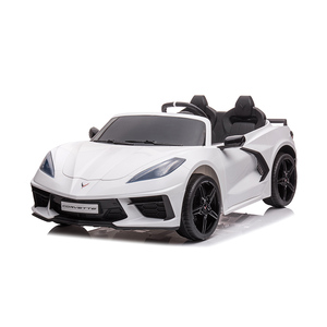 Coche Eléctrico para Niños WDTR2203 Corvet Te C8 con Licencia, Cuatro Ruedas con Suspensión, Modelo de Gran Venta - Product Image 4