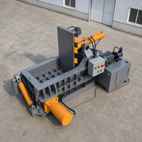 Mesin Press Baler Hidrolik Horizontal 125 Ton untuk Logam Bekas, Serpihan Logam, Kaleng Aluminium, dan Tembaga