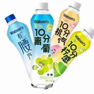 Watsons Low Sugar Soda 420ml Caja completa Varios sabores Lima Melocotón blanco Agua con gas Jugo de frutas y verduras al por mayor - Product Image 6