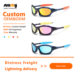 Gafas de Sol de Moda con Marco de PC, Logotipo Personalizado OEM, Lentes Coloridas al por Mayor, Protección UV400 Antideslumbrante, Unisex, Estilo Vintage para Conducir - Product Image 2