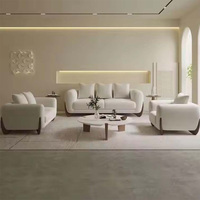 Sofá de Salón Contemporáneo con Brazos Redondos PZCN HOME Tuxedo para Casas Pequeñas, Muebles de Sala de Estar, Hotel, Apartamento, Oficina, Villa