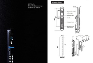 Khóa Tủ Thông Minh Kết Nối Internet Vạn Vật, Khóa Thông Minh Răng Xanh Kết Nối Internet Vạn Vật - Product Image 3
