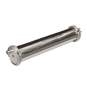 Carcasa de membrana de filtro de agua de acero inoxidable SUS304 316L, Puerto lateral 8040 RO, para planta de tratamiento de aguas residuales - Product Image 2