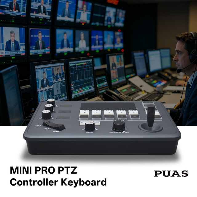 20 Years Factory Joystick Keyboard PTZ Camera Controller for Video Conference Factory Supply with Good Price
