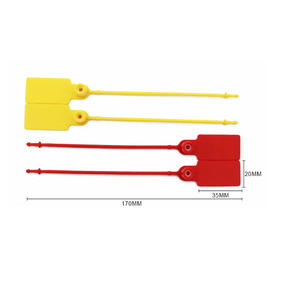 Logo personalizzato con scritta in plastica con sigillo a <span class=keywords><strong>manomissione</strong></span> di plastica con etichetta con chiusura a zip - Product Image 5