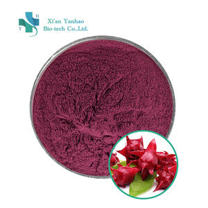 สารสกัดจากดอกชบา20:1 10:1บริสุทธิ์ผงดอกกุหลาบแอนโธไซยานิดินผลิตภัณฑ์เสริมอาหาร10% - Product Image 2