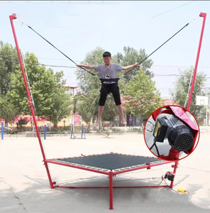 Vente flash, prix d'usine, trampoline à corde élastique pour enfants, lit de saut pliable, trampoline à ressorts, équipement de <span class=keywords><strong>fitness</strong></span> à corde élastique - Product Image 2