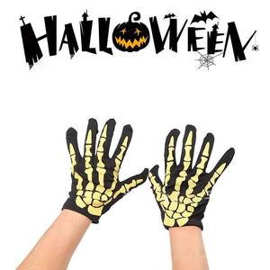 Producto Popular MS, Guantes de Esqueleto Punk Unisex para Hombre y Mujer, Accesorios de Disfraces para Fiestas de Halloween - Product Image 3
