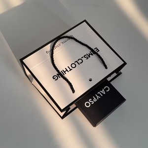 Choix de sacs en papier kraft noir mat de petite taille pour bijoux de luxe, fournis directement par le fabricant, LOGO personnalisable - Product Image 6