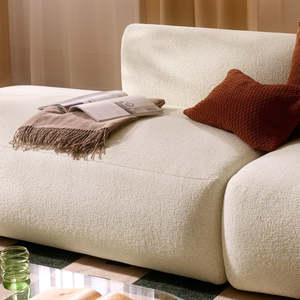 Sofá Modular de Lujo Moderno <span class=keywords><strong>para</strong></span> Apartamentos, Tapizado Suave de Esponja, Alta Comodidad, Estilo Influencer - Product Image 6