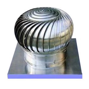 Ventilateur d'évacuation industriel, ventilateur de toit à turbine, ventilateur à vent non motorisé, extracteur de fumée de cuisine, <span class=keywords><strong>hotte</strong></span> d'évacuation de toit - Product Image 1