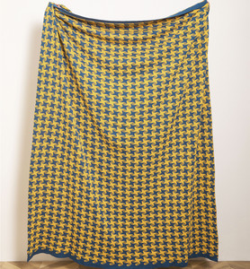 Manta de peso grueso para picnic de bebé, algodón orgánico, jacquard de pata de gallo - Product Image 2