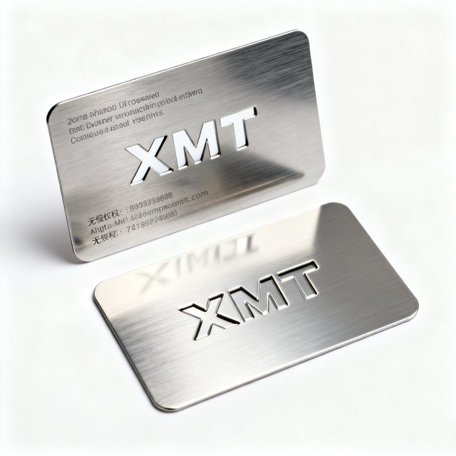 Stainless Steel Blank Matte Metal Programmable NFC Business Card Laser Engraving Logo Smart Metal Card